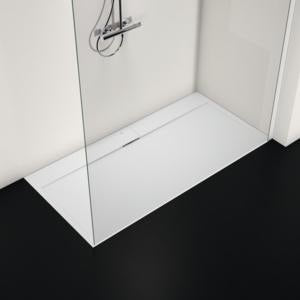 Ideal Standard Ultra Flat S i.life Rechteck-Brausewanne 1600x800x30 mm Carraraweiß
