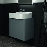 Ideal Standard Conca Waschtischunterschrank Eiche geflammt 602 mm mit Auszug und Push-Open