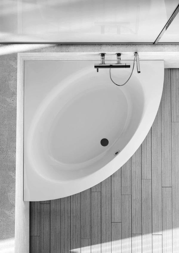 IDEAL STANDARD Eck-Badewanne Connect Air, 1300x1300x465mm, Weiß, Sanitäracryl, 2-Sitzer