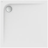 IDEAL STANDARD Quadrat-Brausewanne Ultra Light 800x800x45mm in Weiß – Sanitär-Acryl, flacher Einbau