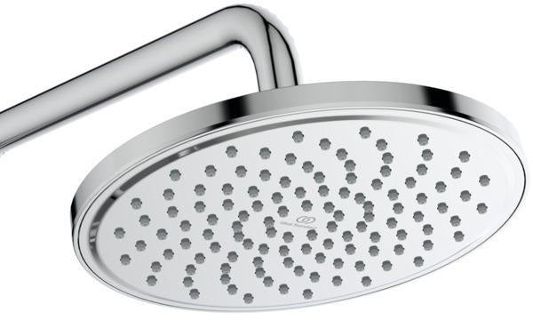 IDEAL STANDARD Duschsystem Idealrain für AP-Armatur in Silk Black – mit Kopf- und Handbrause