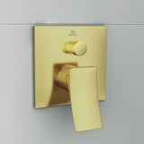 Ideal Standard Conca Badearmatur Unterputz Brushed Gold Einhandhebelmischer