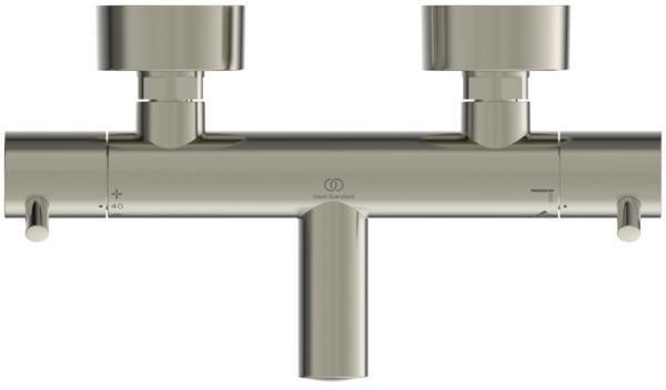 Ideal Standard Badethermostat AP Ceratherm T125 mit Pin-Griffen in Chrom – Aufputz DN 15