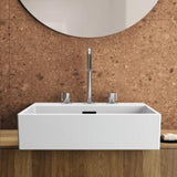 IDEAL STANDARD Waschtisch Extra 500x450x150mm Weiß mit 3 Hahnlöchern und Überlauf