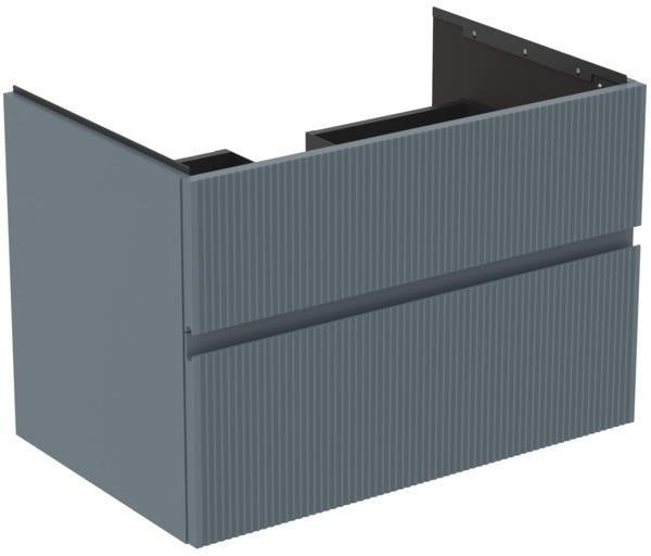 IDEAL STANDARD Finesse Möbelwaschtischunterschrank 800 mm mit 2 Auszügen, Greige matt