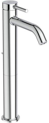 Ideal Standard Ceraline Nuovo Waschtischarmatur 135 mm mit Ablaufgarnitur und BlueStart, Chrom