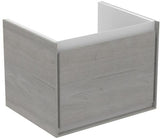 IDEAL STANDARD Connect Air Waschtischunterschrank 530 mm, 1 Auszug, Weiß glänzend/matt