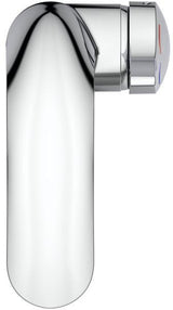 Ideal Standard Melange Waschtischarmatur Chrom, ohne Ablaufgarnitur, verlängerter Sockel, Ausladung 149 mm