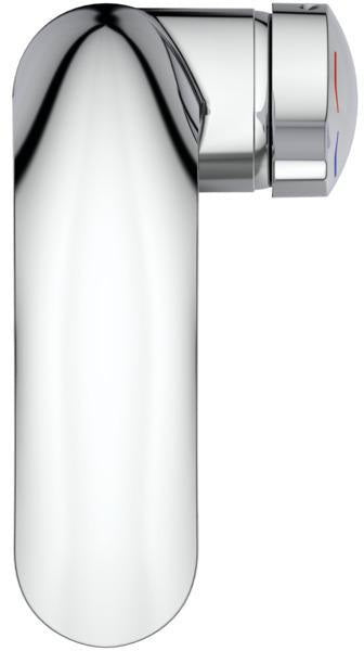 Ideal Standard Melange Waschtischarmatur Chrom, ohne Ablaufgarnitur, verlängerter Sockel, Ausladung 149 mm
