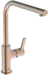 IDEAL STANDARD Gusto Küchenarmatur 232 mm L-Auslauf Sunset Rose Einhebelmischer
