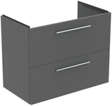 IDEAL STANDARD i.life A Waschtischunterschrank 800 mm mit 2 Auszügen, Sandbeige Matt