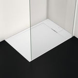 Ideal Standard Ultra Flat S i.life Rechteck-Brausewanne 1000x700x30 mm Carraraweiß Mineralguss