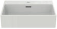 Ideal Standard Extra Aufsatzwaschtisch 500x450x150mm, geschliffen, 1 Hahnloch, mit Überlauf, Weiß