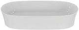Ideal Standard Ipalyss Aufsatzschale 600x380mm Weiß ohne Hahnloch und Überlauf