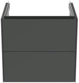 Ideal Standard Conca Waschtischunterbau 600 mm Weiß mit 2 Auszügen und Push-Open