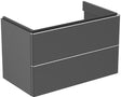 IDEAL STANDARD Adapto Schubladenfront unten 810 mm Anthrazit matt für Waschtischunterschrank