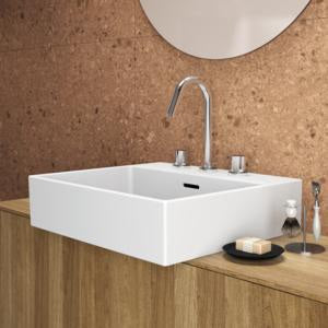 IDEAL STANDARD Waschtisch Extra 500x450x150mm Weiß mit 3 Hahnlöchern und Überlauf