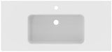 Ideal Standard Eurovit Möbelwaschtisch 1015x465 mm Weiß mit Überlauf und 1 Hahnloch