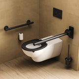 Ideal Standard IOM Bürstengarnitur wandhängend Silk Black Mattglas