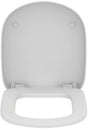 Ideal Standard WC-Sitz Eurovit für Kompakt-WC, Weiß, Duroplast, mit Deckel, 5er-Pack