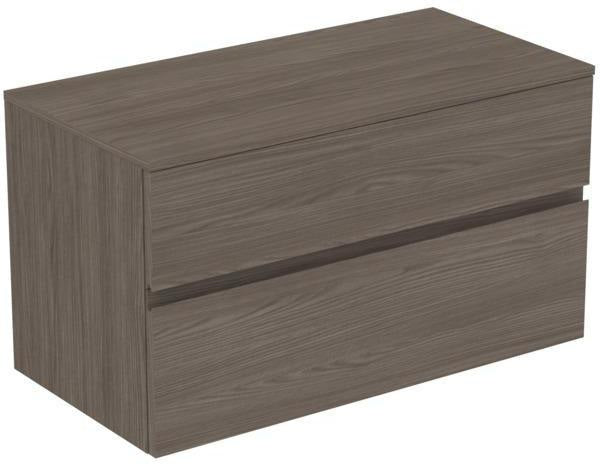 Ideal Standard Finesse Waschtischunterschrank 1002 mm, 2 Auszüge, Greige Matt, Wandhängend