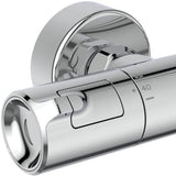 Ideal Standard Ceratherm T50 Duschsystem mit Thermostat & Teleskopfunktion in Chrom
