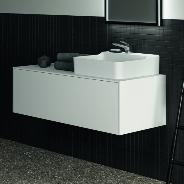 Ideal Standard Waschtisch Conca 500x450x145 mm, 1 Hahnloch, ohne Überlauf, Weiß