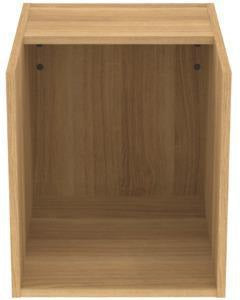 IDEAL STANDARD i.life B Seitenelement 400x505x440 mm Coffee Oak – 1 offenes Fach, wandhängend