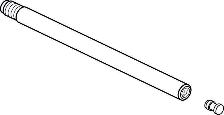 IDEAL STANDARD IS Griffhebel JOY Niro poliert – Hebelgriff für Armaturen, chromfarben
