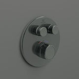 Ideal Standard Ceratherm Navigo 2 Brausethermostat Unterputz, 2 Verbraucher, rund, Chrom