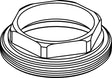 IDEAL STANDARD IS Gewindering M36x1 – Ersatzteil für Armaturen