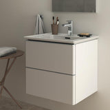 Ideal Standard Edge Waschtischarmatur Slim Chrom 5 l/min mit Ablaufgarnitur 120 mm Ausladung