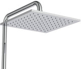 Ideal Standard Duschsystem Ceratherm T25 M mit Thermostat, Hand- und Kopfbrause, Chrom