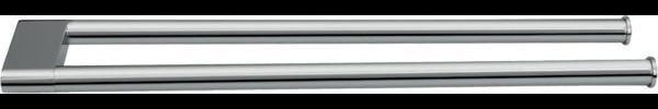 IDEAL STANDARD Handtuchstange Connect doppelt, Chrom – 2-armig, verdeckte Befestigung