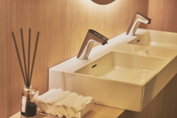 Ideal Standard Intellimix Sensor-Waschtischarmatur mit Seifenspender, Chrom – berührungslose Steuerung