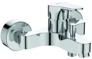 IDEAL STANDARD Cerabase Badearmatur Aufputz 161mm Chrom – Einhandmischer mit Umstellung