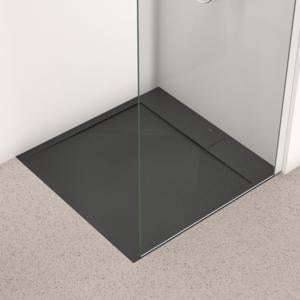 Ideal Standard Ultra Flat S i.life Quadrat-Brausewanne 900x900x30 mm Carraraweiß
