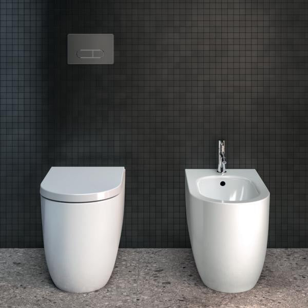 Ideal Standard Standtiefspül-WC Blend Curve AquaBlade 360x565x400mm Weiß