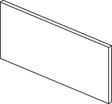Ideal Standard Conca Schubladenfront unten 580x267 mm Weiß für Waschtischunterschrank