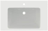 Ideal Standard i.life B Möbelwaschtisch 810 mm, 1 Hahnloch, mit Überlauf, Weiß