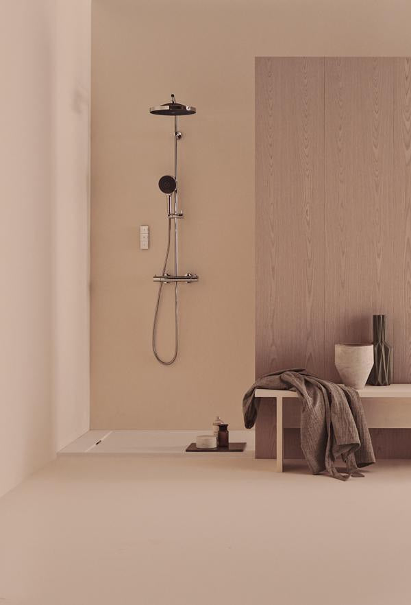 IDEAL STANDARD Idealrain Solos Kopfbrause Chrom, 300 mm, rund, Regen- und Massagestrahl
