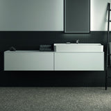 Ideal Standard Conca Aufsatzwaschtisch 1000x450 mm, 1 Hahnloch, ohne Überlauf, Weiß