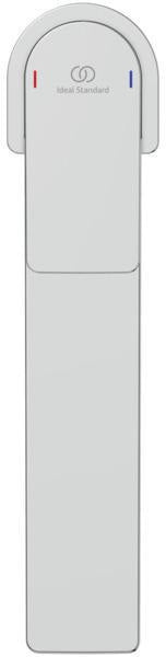 Ideal Standard Edge Waschtischarmatur mit Push-Open-Ablauf, 165 mm Ausladung, Chrom