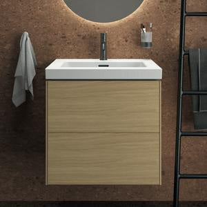 Ideal Standard Conca Waschtischunterbau 600 mm Weiß mit 2 Auszügen und Push-Open