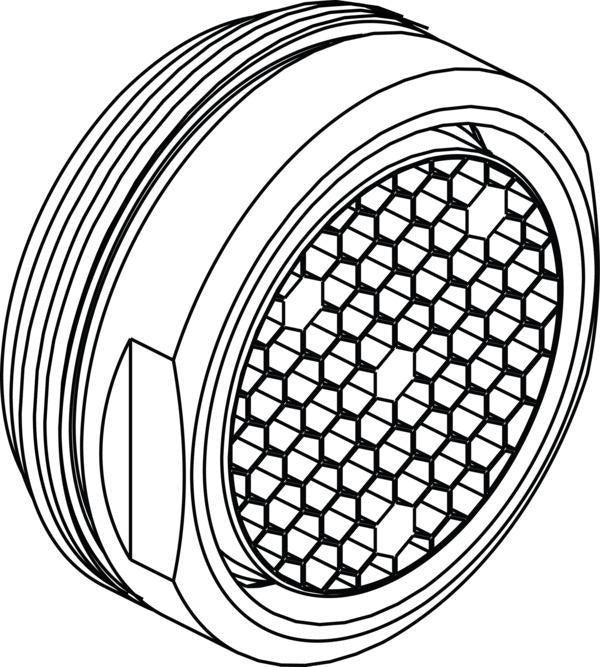 Ideal Standard Luftsprudler M24x1, 1GPM, kurz, Chrom – Wasserstrahlregler