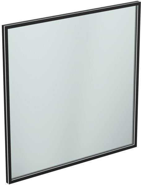IDEAL STANDARD Conca Wandspiegel eckig 600x600 mm mit LED-Beleuchtung und Aluminiumrahmen