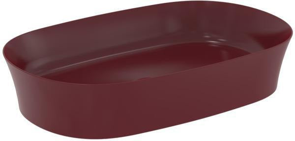 Ideal Standard Ipalyss Aufsatzschale 600x380x120 mm Seidenweiß ohne Hahnloch und Überlauf