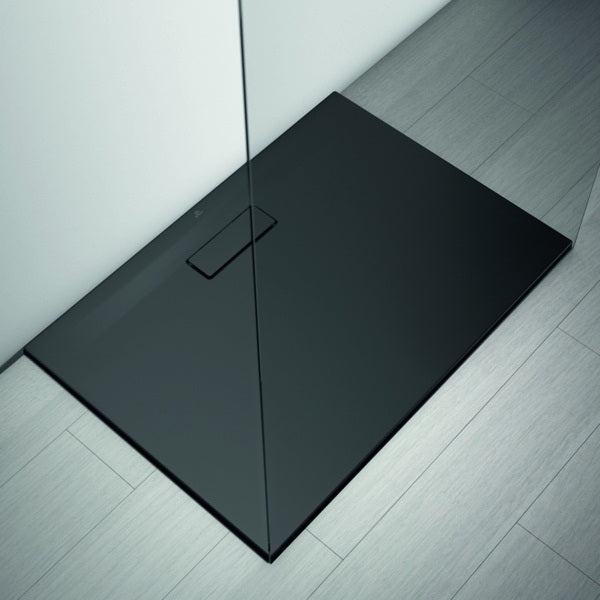 Ideal Standard Ultra Flat New Rechteck-Brausewanne 1000x700x25 mm Weiß – Bodenebener Einbau