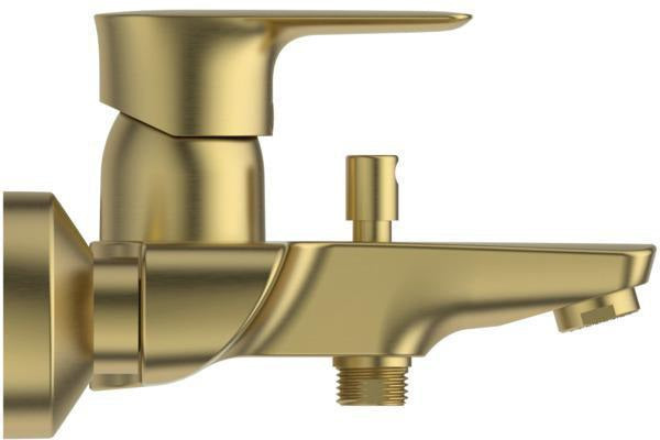 Ideal Standard Badearmatur Connect Air 174 mm Chrom – Wand-Aufputz Einhandhebelmischer