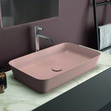 IDEAL STANDARD Ipalyss Schale 650x400x120 mm Seidenweiß – Aufsatzwaschtisch ohne Hahnloch & Überlauf